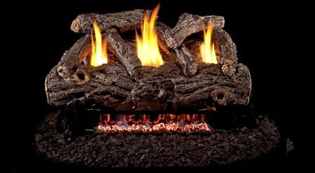 Vent Free Gas Logs from Advanced Chimney Sweeps in Marietta GA